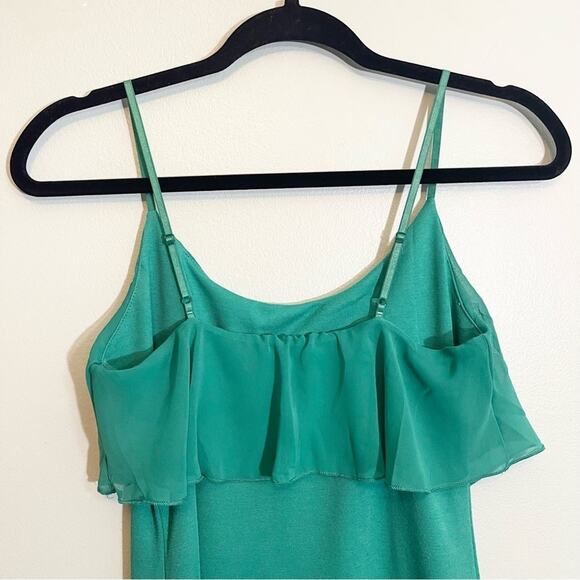 Soprano Women's Turquoise Sleeveless Scoop Neck Popover Mini Dress Size Large - Picture 10 of 11